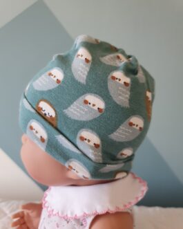 Bonnet hiboux vert