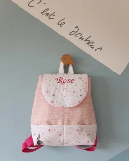 Sac dos personnalisable enfant