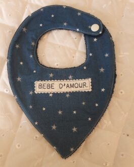 bandana bleu étoile